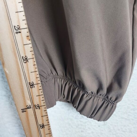 Nike One Dri-FIT Women’s Joggers M Taupe Brown Lightweight Training Pants - Picture 7 of 8